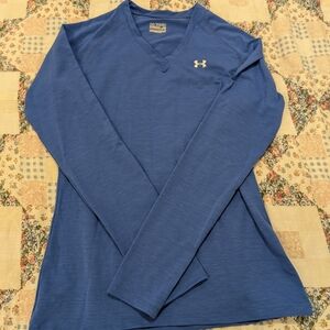 Under Armour Men's Blue Long Sleeve Shirt